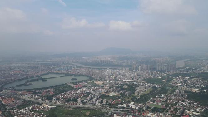 福建泉州城市风光航拍
