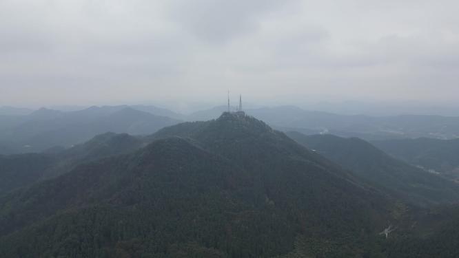高山信号塔航拍