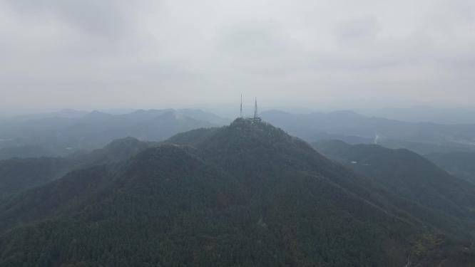 高山信号塔航拍