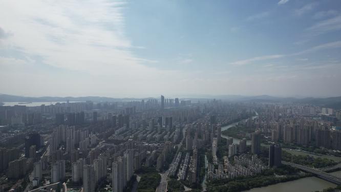 江苏无锡城市风光航拍