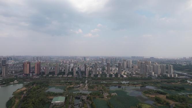 江西南昌象湖公园航拍