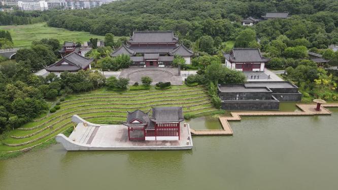 江西庐林文化生态园4A景区航拍