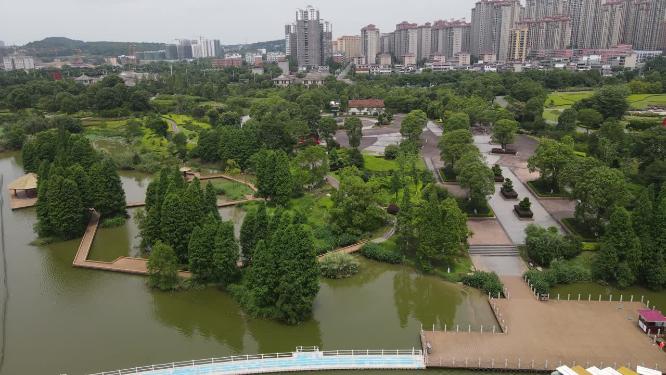 江西庐林文化生态园4A景区航拍