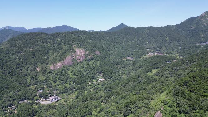 湖南南岳衡山大景航拍