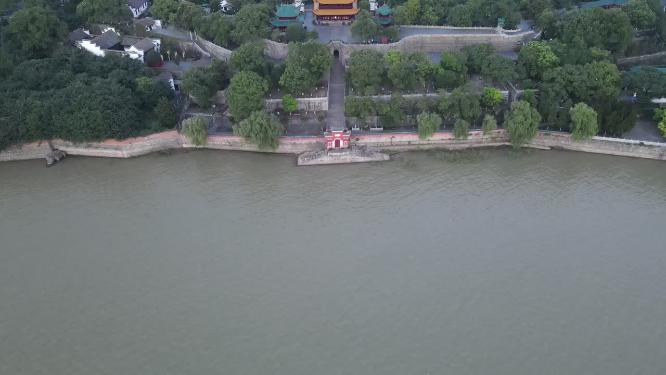 湖南岳阳岳阳楼5A景区航拍