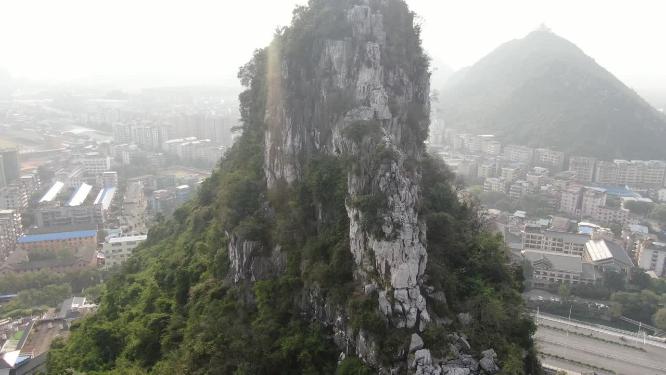 广西桂林奇山航拍