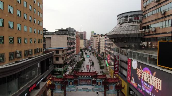 江西吉安城市风光航拍