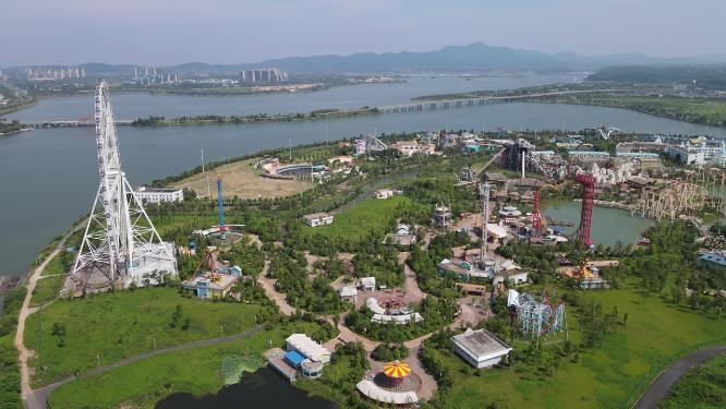 湖南常德柳叶湖游乐场