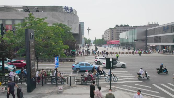 杭州西湖马路车流
