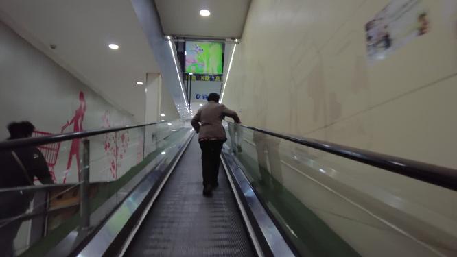 商场超市电梯超市入口