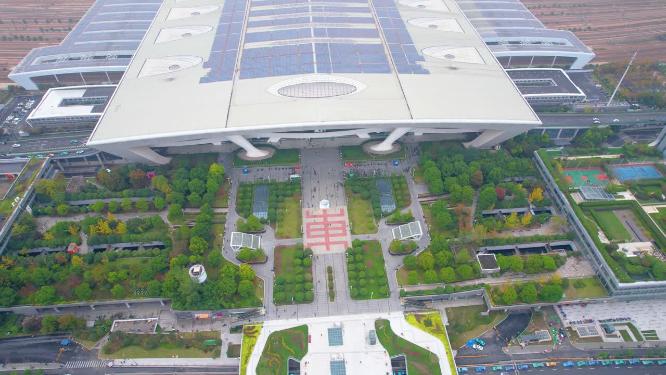 杭州上城区火车东站东广场风景视频素材4