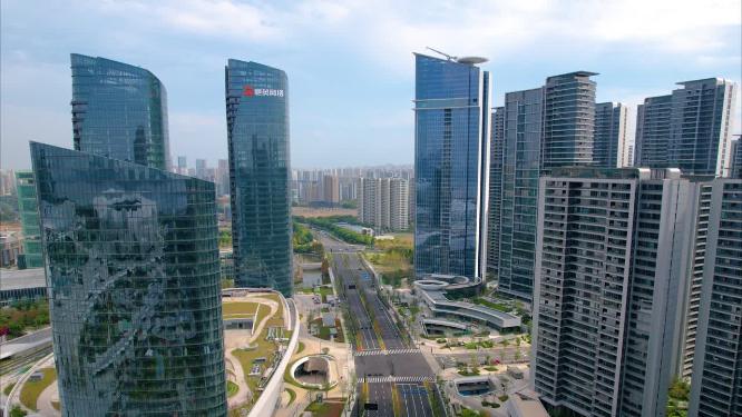 杭州滨江奥体博览城延时