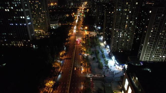 杭州钱塘新区城市夜景