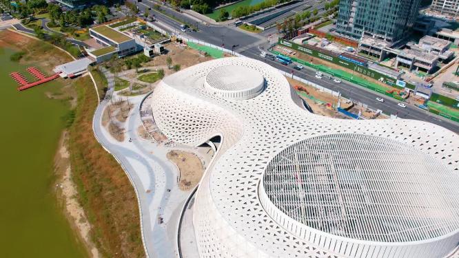 杭州钱塘新区金沙湖商圈延时摄影合集