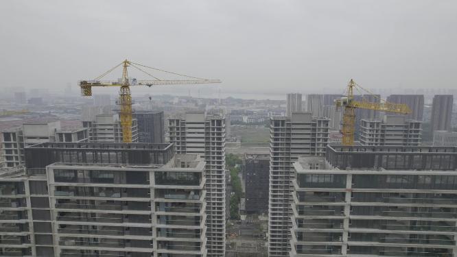 正在建设的大楼