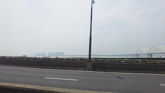 钱塘江高清窗外风景