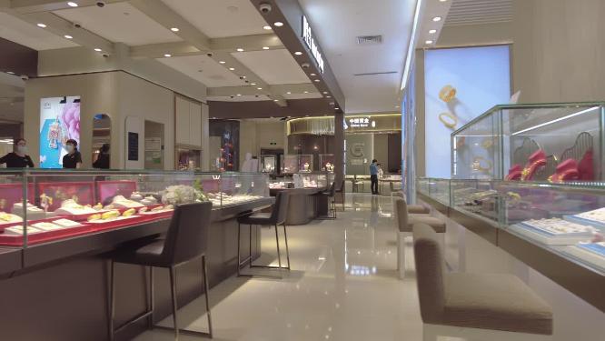 商场黄金珠宝店铺