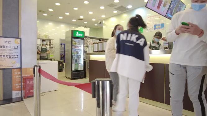 奶茶店生意