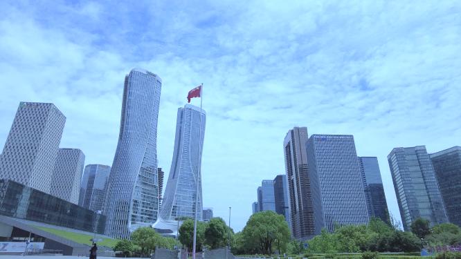 杭州市民中心前景