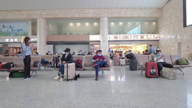 杭州萧山国际机场等候大厅座椅
