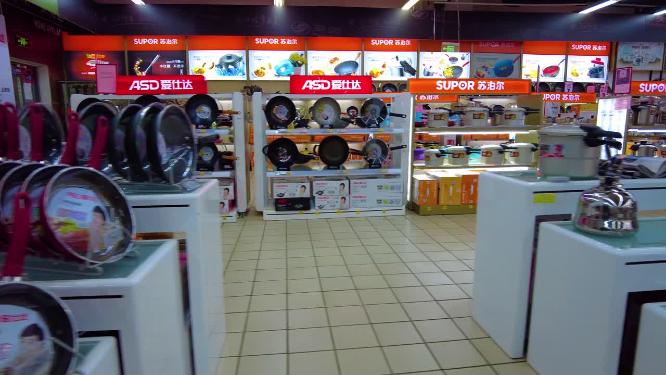 炊具厨房小家电家用电器展示运镜空镜头