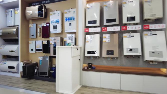 门店家电展示空镜头