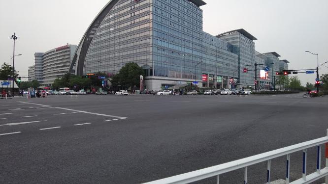 十字交叉口车流