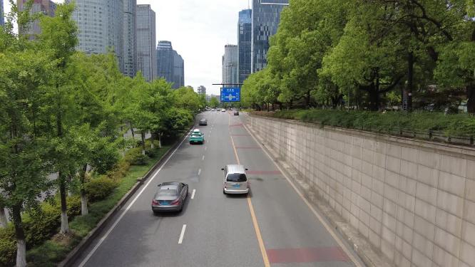 城市公路车流