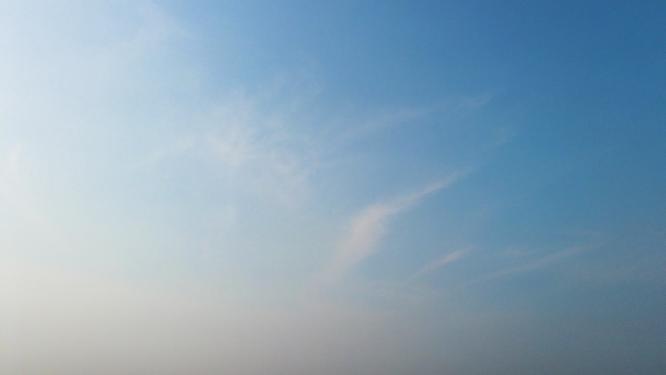 天空晚霞变化延时摄影