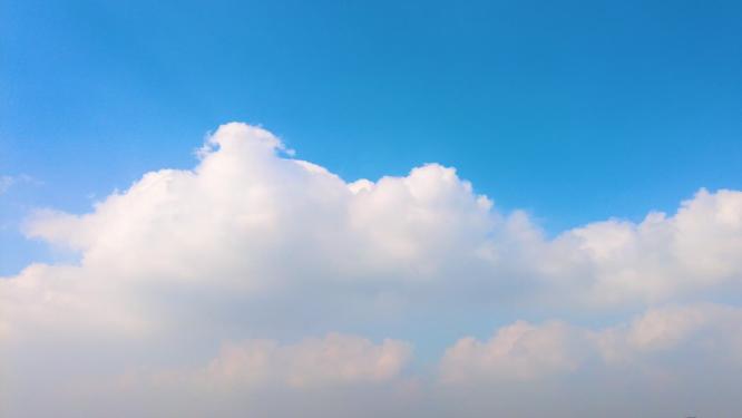 天空蓝天白云延时风景视频素材