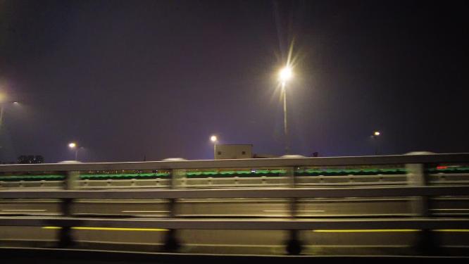 城市马路夜景视频素材