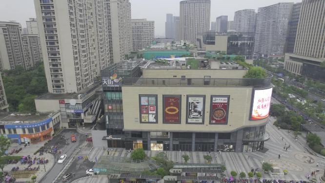 大型商场航拍