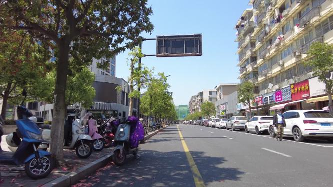 大马路公路推进镜头