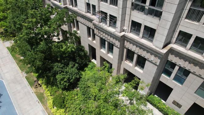 小区居民楼楼房楼层视频素材