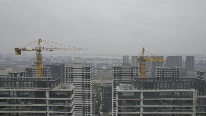 建筑大楼仰角拍摄