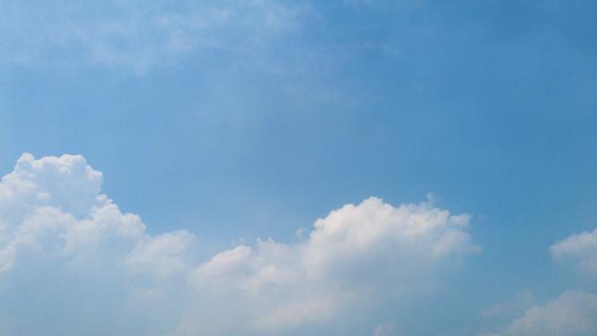 蓝天白云风景视频素材