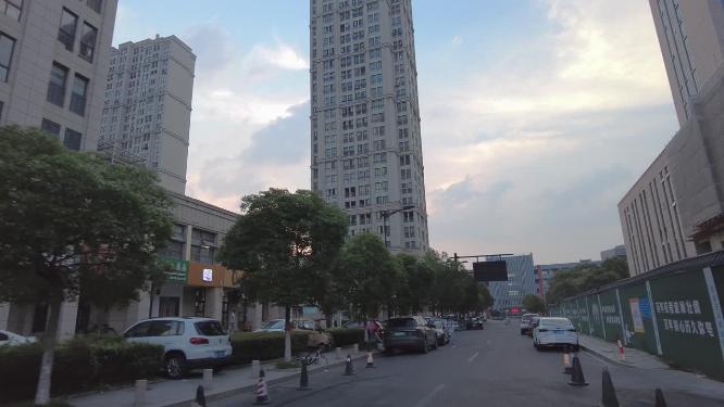 城市小区街道街区小弄堂