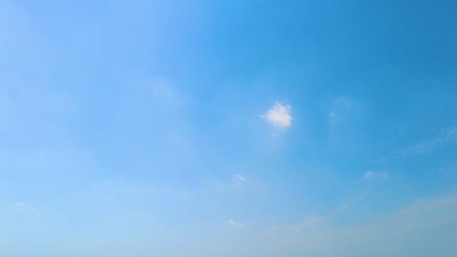 城市蓝天白云风景延时摄影视频素材409