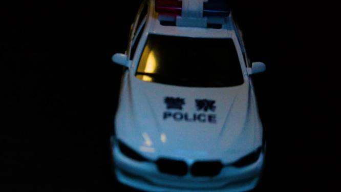警察公安警车特写视频素材44
