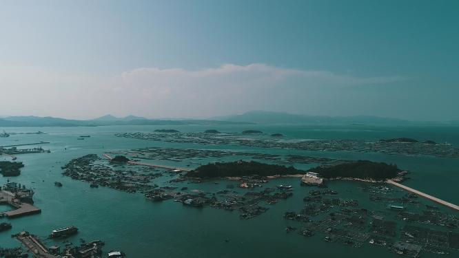 福建省 漳州市 东山岛 马銮湾 海港 港口 海边 航拍