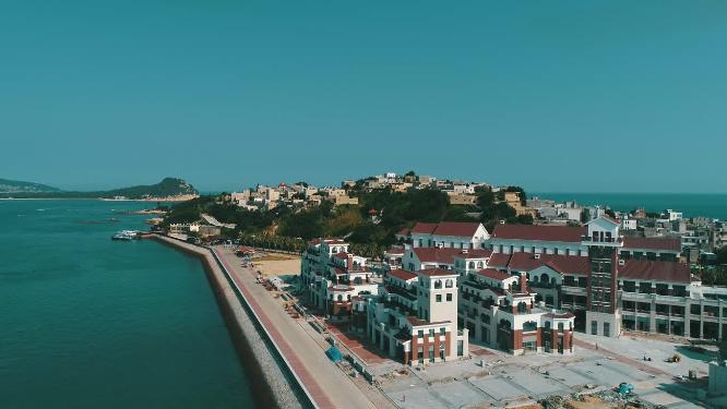 福建省 漳州市 东山岛 马銮湾 海港 港口 海边 航拍
