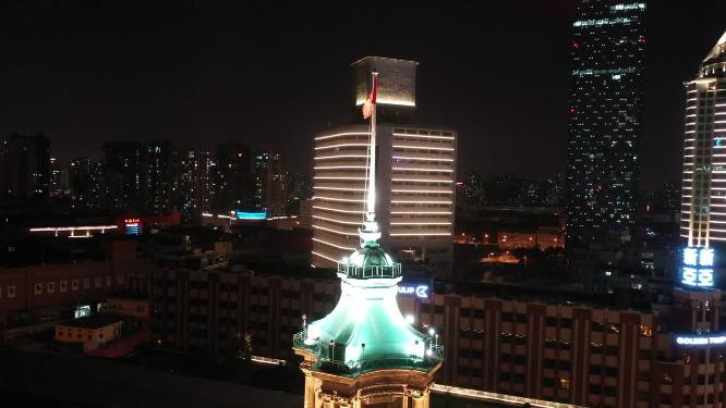 上海市 虹口区 北苏州路 邮政博物馆 建筑 航拍