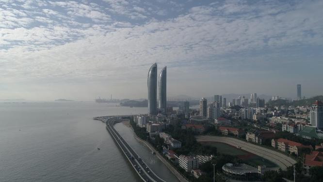 福建省 厦门市 思明区 世贸海峡双子大厦 双子塔