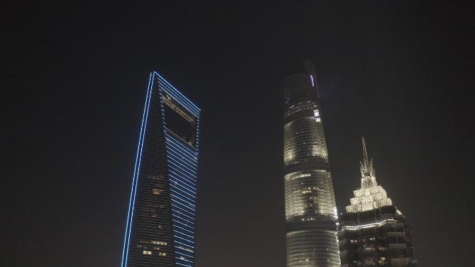 上海市 浦东新区 陆家嘴 金融贸易区 建筑群 航拍