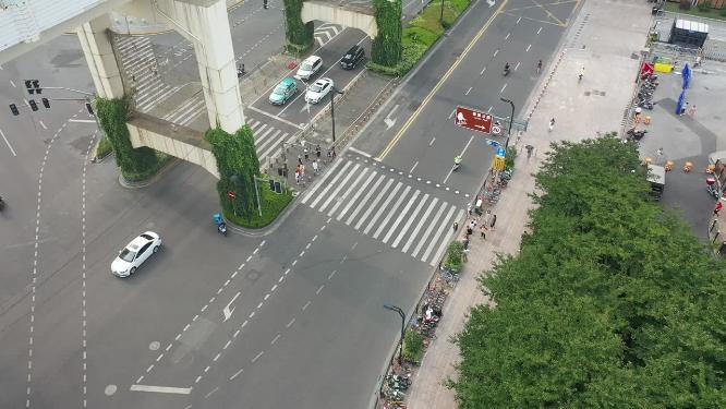 上海市 路面 公路 交通 车流