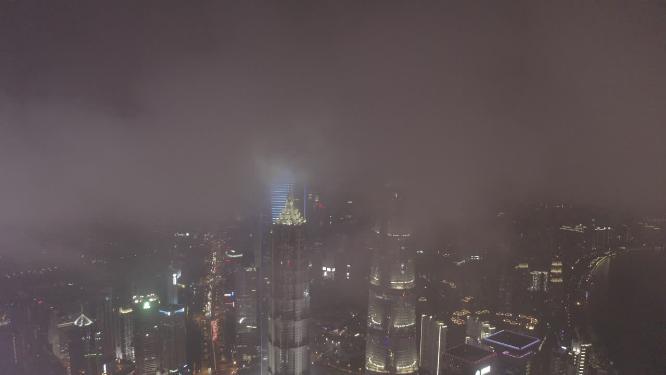 上海市 浦东新区 金融贸易区 陆家嘴 建筑群