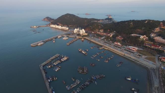 福建省 莆田市 秀屿区 湄洲岛旅游度假区 湄洲岛风景 航拍