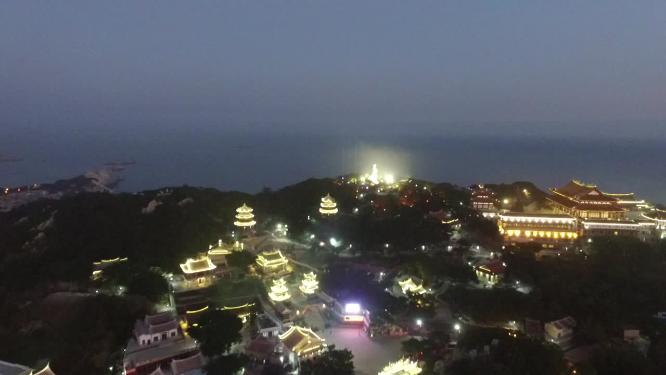 福建省 莆田市 秀屿区 湄洲岛旅游度假区 妈祖庙建筑群 航拍