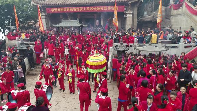 福建省 莆田市 秀屿区 湄洲岛 妈祖祖庙 妈祖信俗 民俗活动 五宫请香