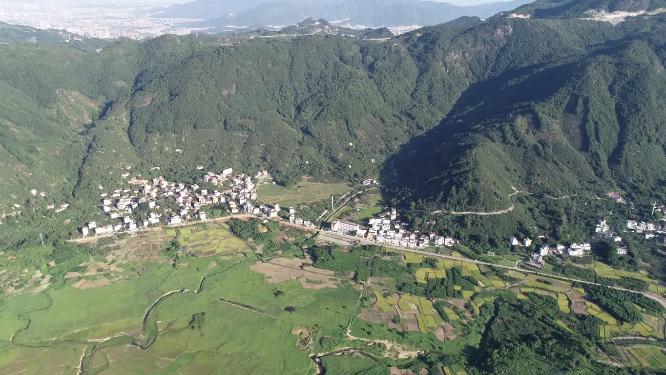 福建省 莆田市 城厢区 常太镇 岭下村 美丽乡村 航拍